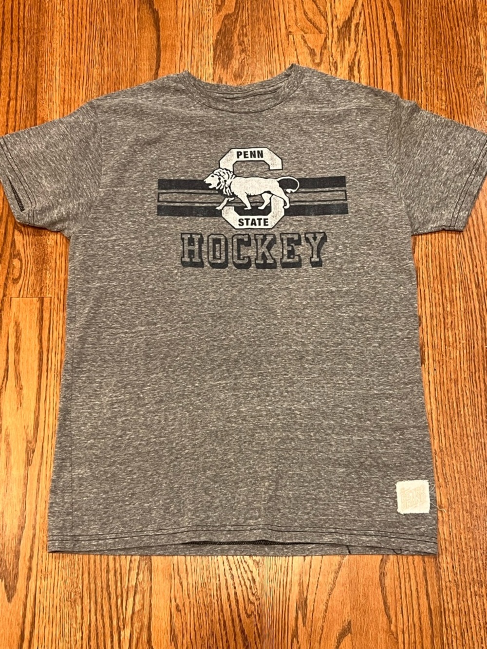 Retro Brand Penn State Hockey tri-blend style tee